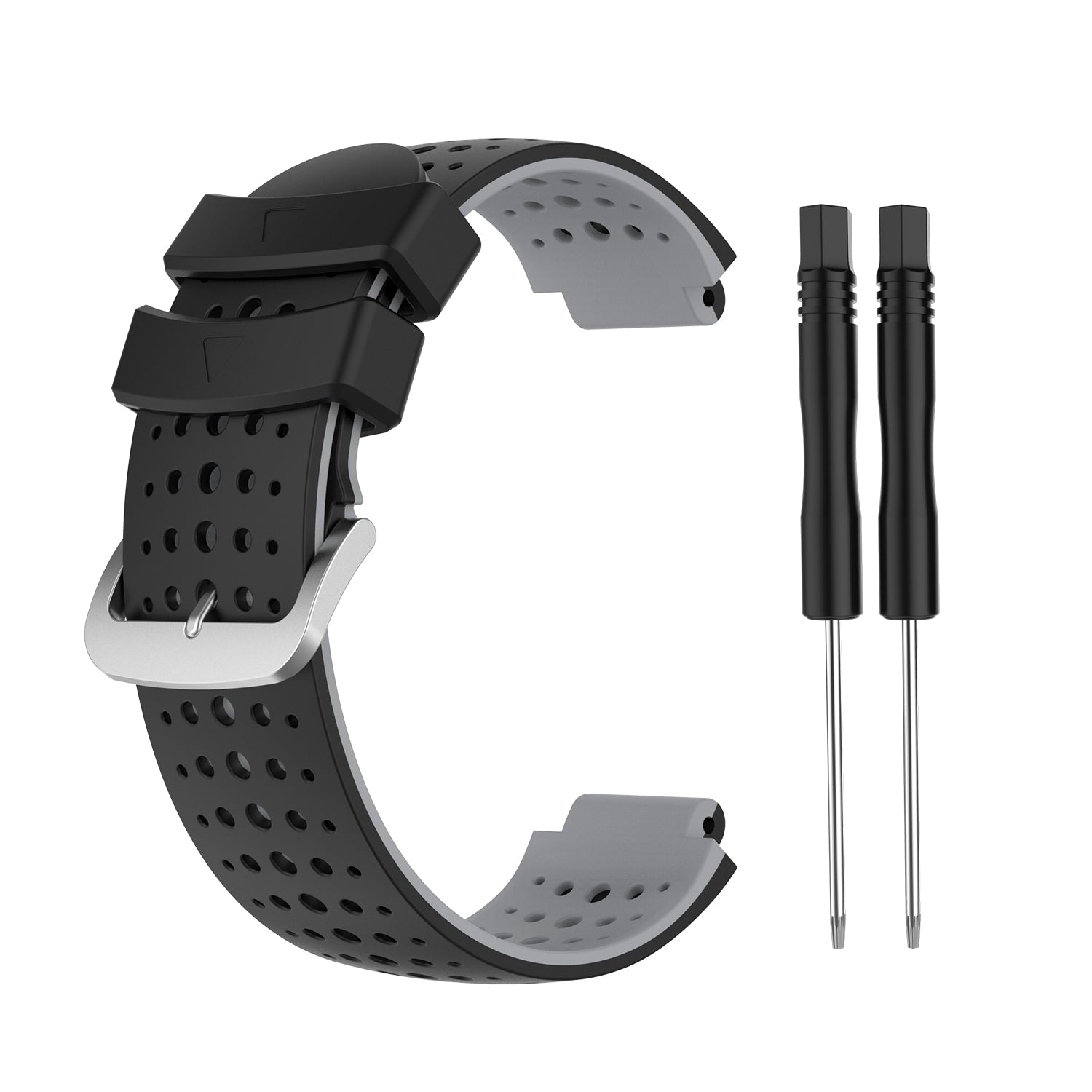 Two Color Silicone Watch Strap Bracelet Wristband Replacement for Garmin Forerunner 735XT 620 630 220 230 235 Two Color Silicone Watch Strap Bracelet Wristband Replacement for Garmin Forerunner 735XT 620 630 220 230 235